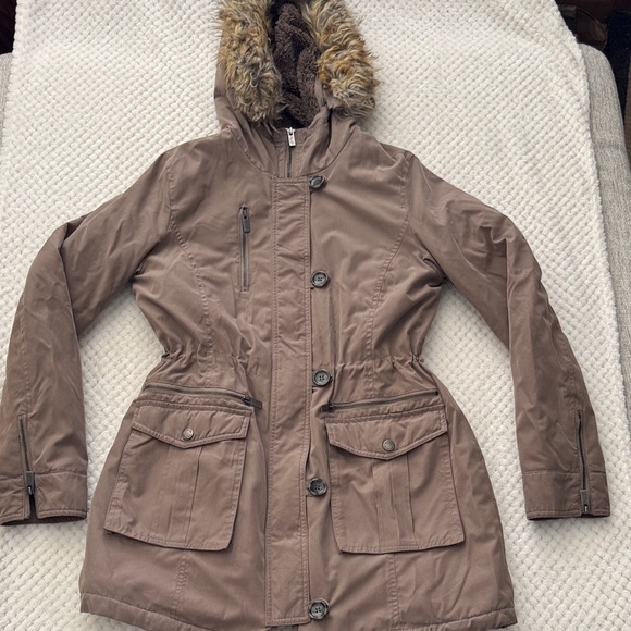 Rachael Roy Jackets & Blazers - 🧥 EUC Rachel Roy Faux Fur Hooded Parka Coat – Women’s Size Small